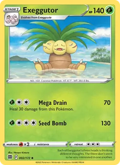 Exeggutor (Brilliant Stars #002/172)