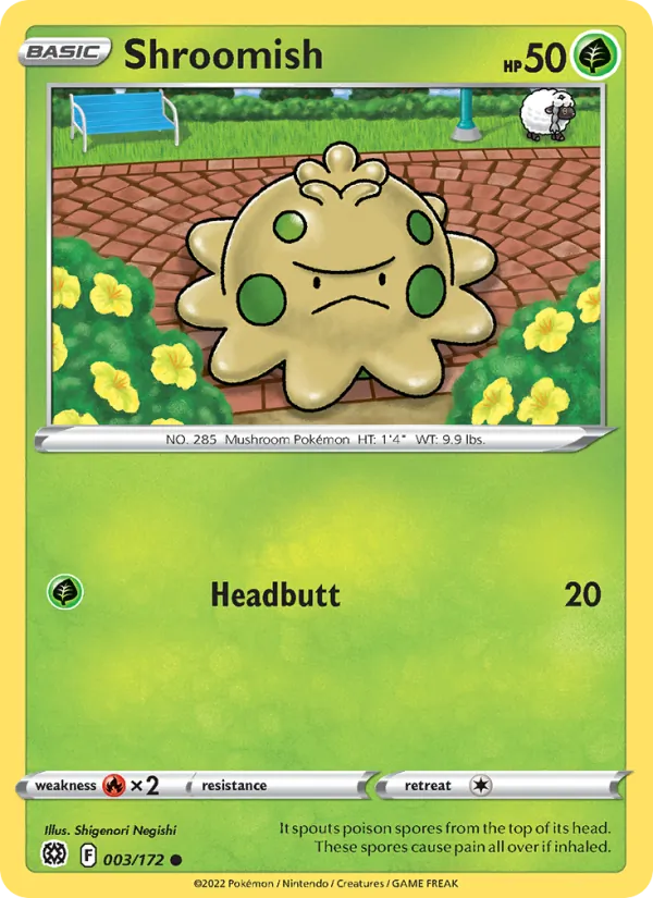 Shroomish (Brilliant Stars #003/172)