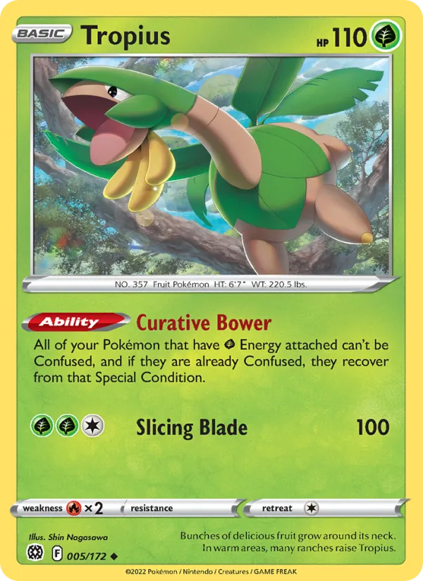 Tropius (Brilliant Stars #005/172)