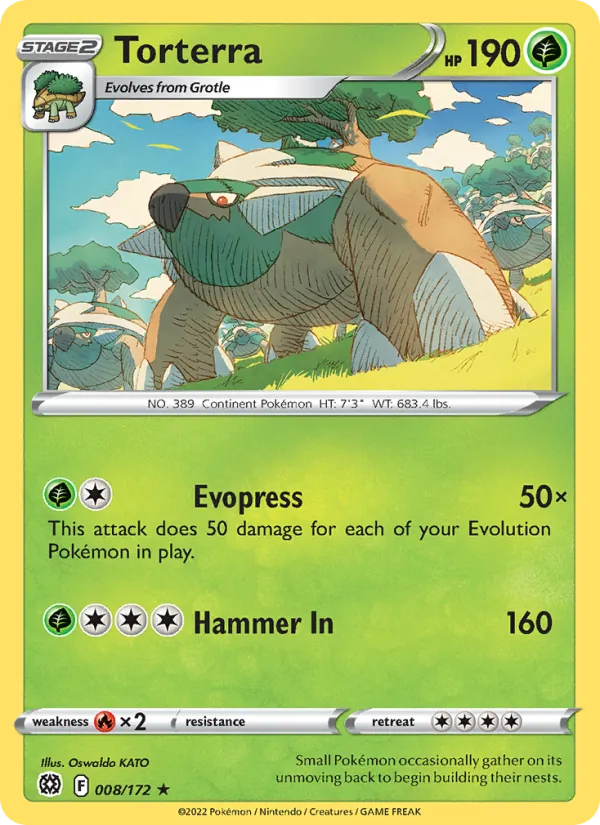 Torterra (Brilliant Stars #008/172)