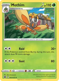 Mothim (Brilliant Stars #011/172)