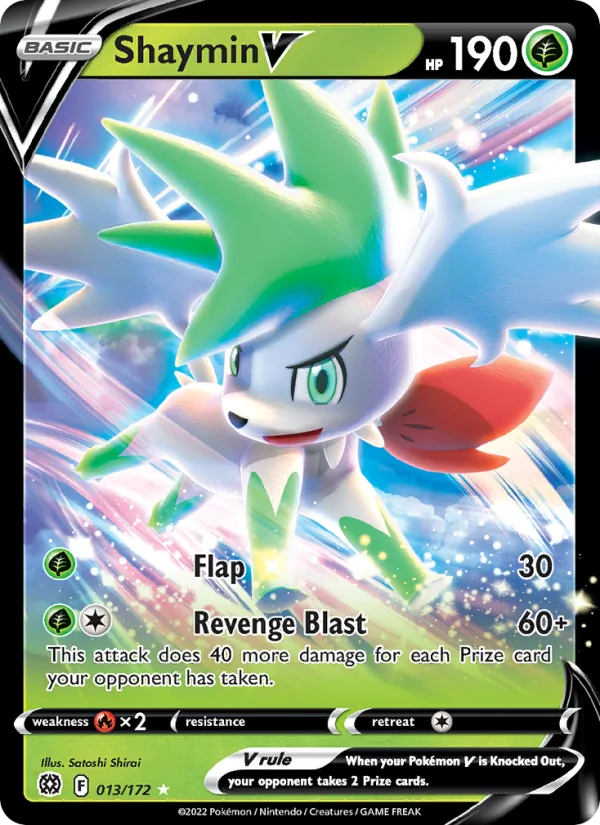 Shaymin V (Brilliant Stars #013/172)
