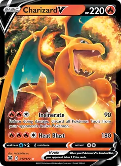 Charizard V (Brilliant Stars #017/172)