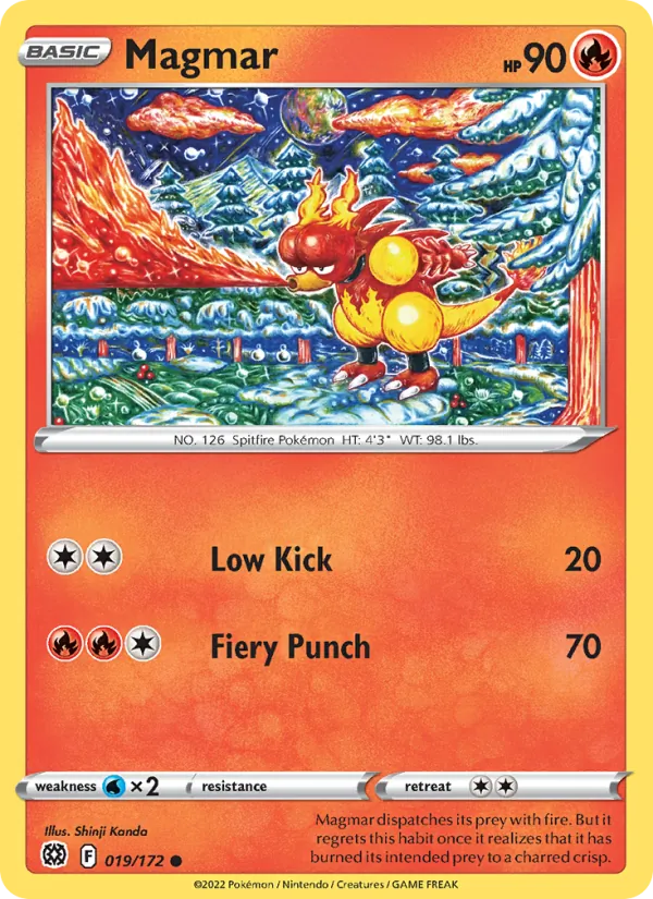 Magmar (Brilliant Stars #019/172)