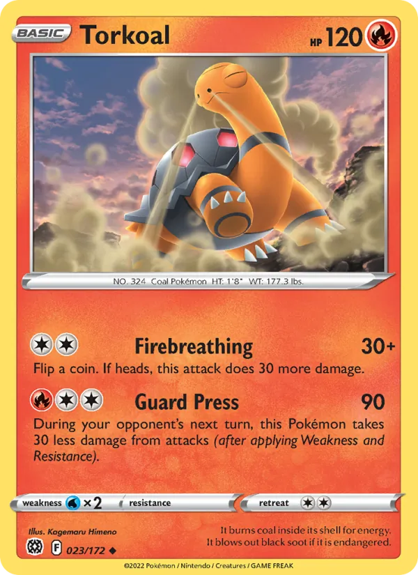 Torkoal (Brilliant Stars #023/172)