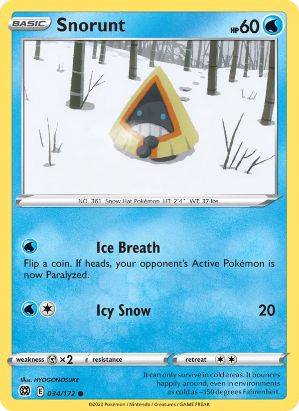 Snorunt (Brilliant Stars #034/172)
