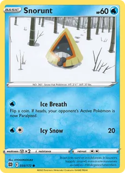 Snorunt (Brilliant Stars #034/172)