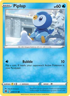 Piplup (Brilliant Stars #035/172)
