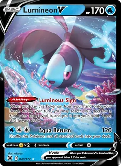 Lumineon V (Brilliant Stars #040/172)