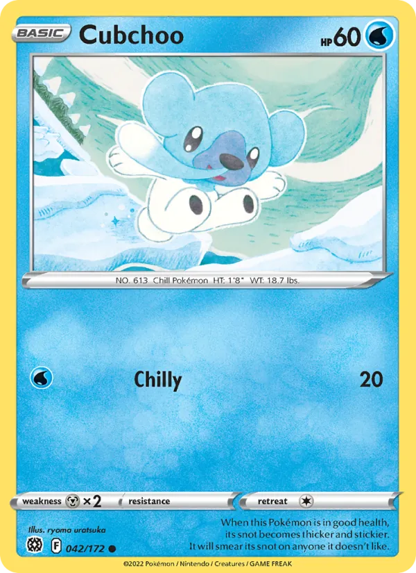 Cubchoo (Brilliant Stars #042/172)