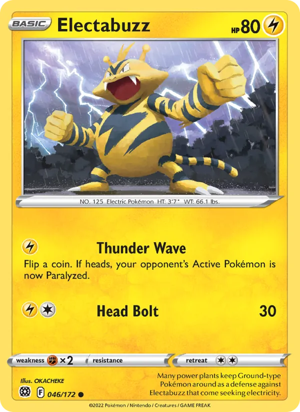 Electabuzz (Brilliant Stars #046/172)