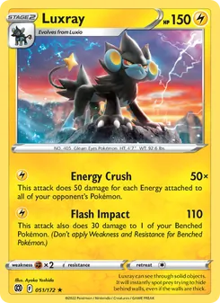 Luxray (Brilliant Stars #051/172)