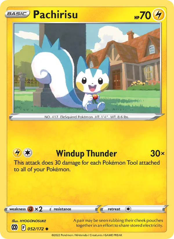 Pachirisu (Brilliant Stars #052/172)