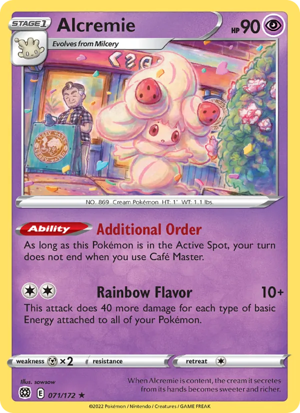 Alcremie (Brilliant Stars #071/172)