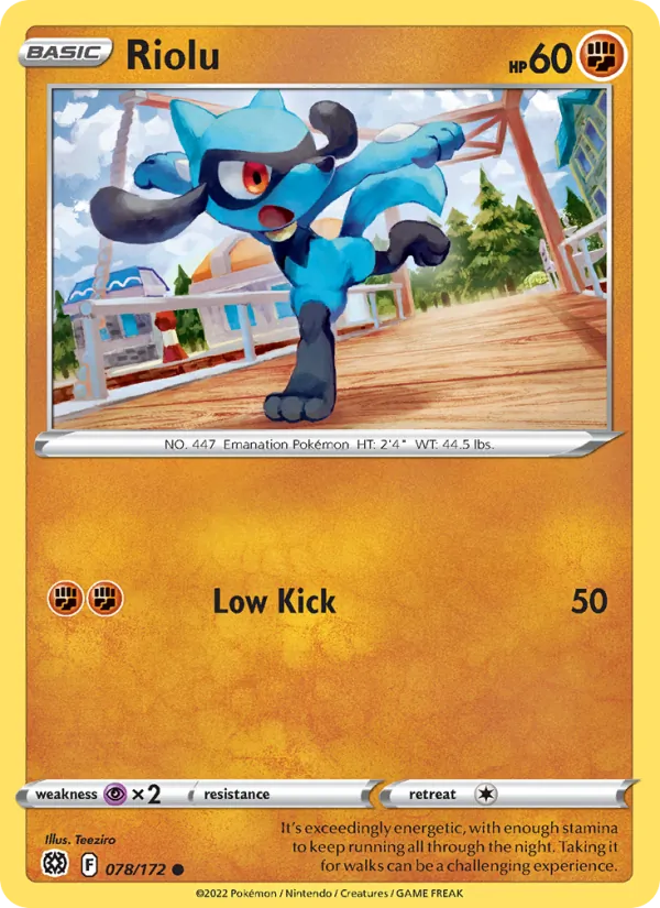 Riolu (Brilliant Stars #078/172)
