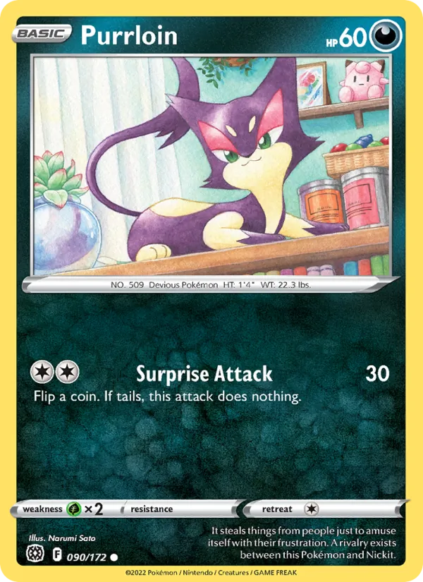 Purrloin (Brilliant Stars #090/172)