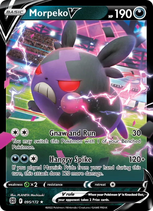 Morpeko V (Brilliant Stars #095/172)