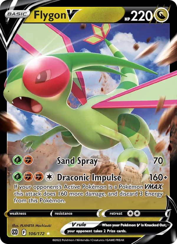 Flygon V (Brilliant Stars #106/172)