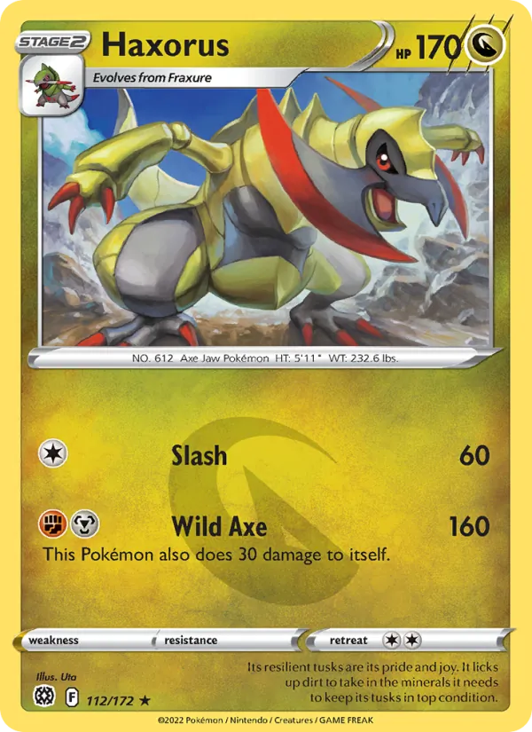 Haxorus (Brilliant Stars #112/172)