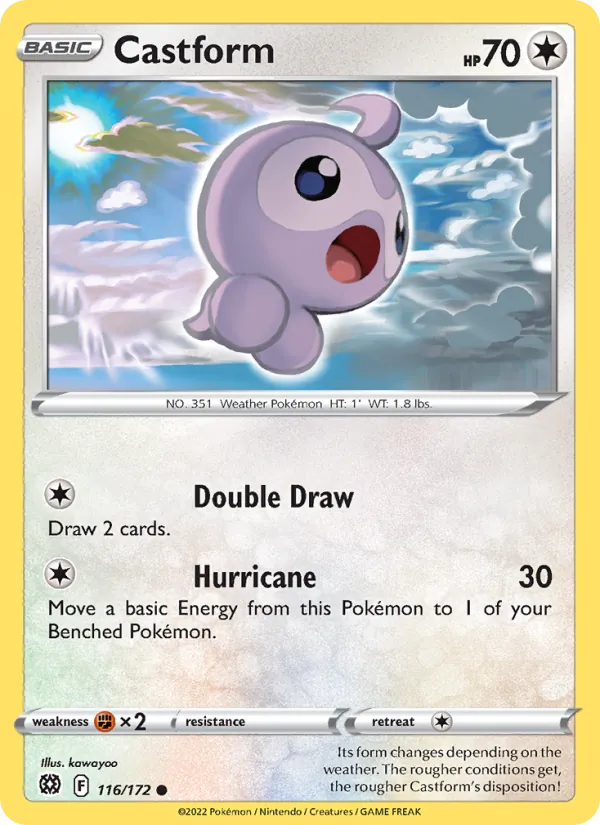 Castform (Brilliant Stars #116/172)