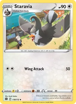 Staravia (Brilliant Stars #118/172)
