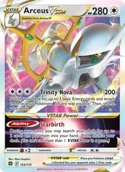 Arceus VSTAR (Brilliant Stars #123/172)