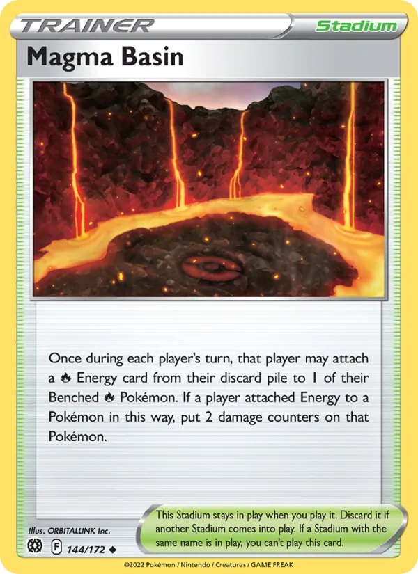 Magma Basin (Brilliant Stars #144/172)