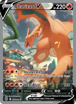 Charizard V (Brilliant Stars #154/172)