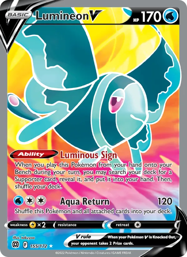 Lumineon V (Brilliant Stars #155/172)