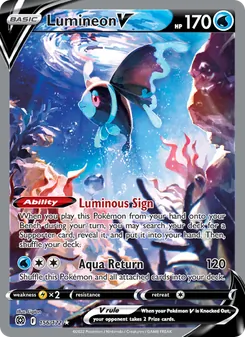 Lumineon V (Brilliant Stars #156/172)