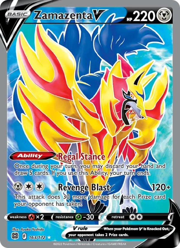 Zamazenta V (Brilliant Stars #163/172)
