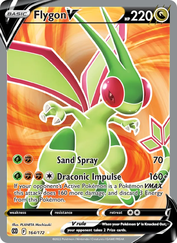 Flygon V (Brilliant Stars #164/172)