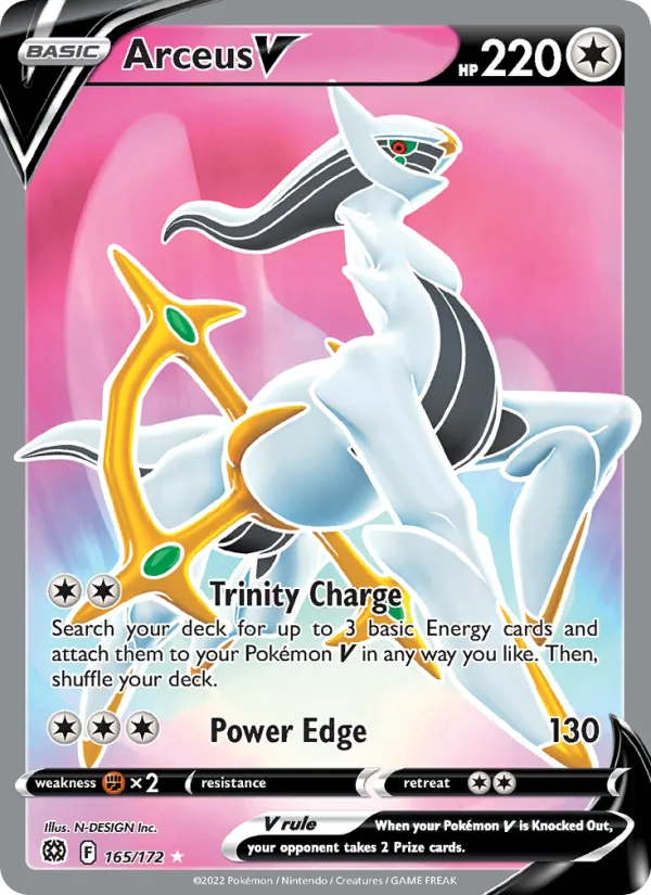 Arceus V (Brilliant Stars #165/172)