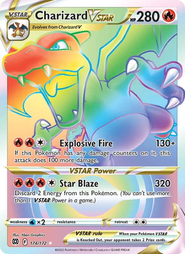Charizard VSTAR (Brilliant Stars #174/172)