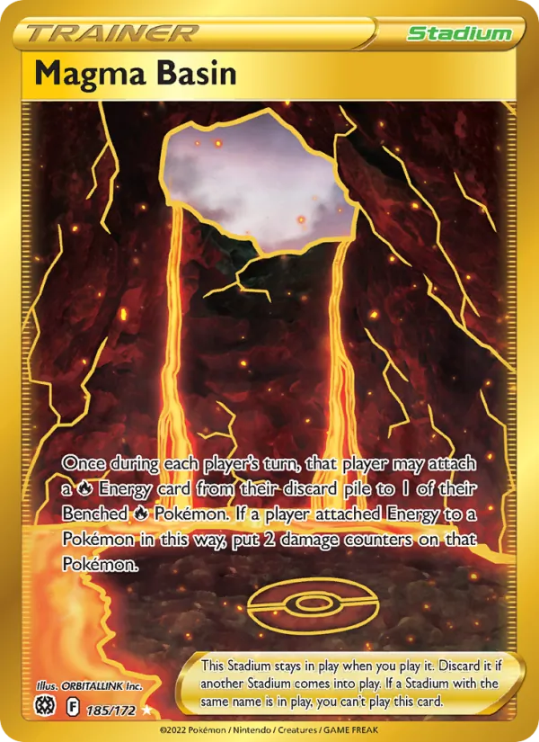 Magma Basin (Brilliant Stars #185/172)