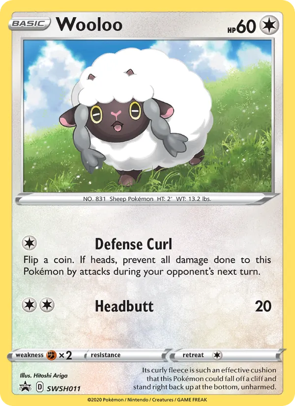 Wooloo (SWSH Black Star Promos #SWSH011/307)