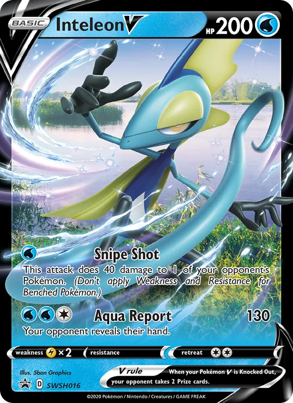 Inteleon V (SWSH Black Star Promos #SWSH016/307)