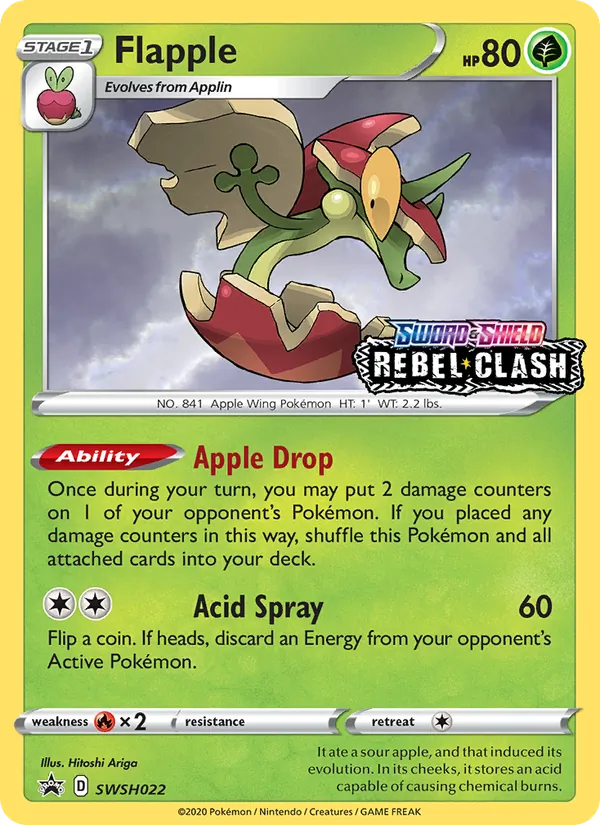 Flapple (SWSH Black Star Promos #SWSH022/307)