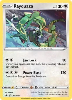 Rayquaza (SWSH Black Star Promos #SWSH029/307)