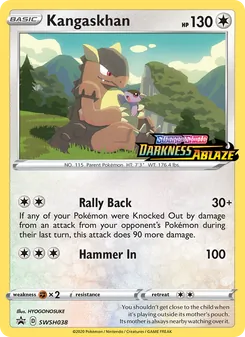 Kangaskhan (SWSH Black Star Promos #SWSH038/307)