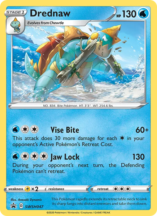 Drednaw (SWSH Black Star Promos #SWSH047/307)