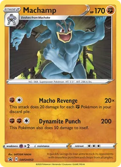 Machamp (SWSH Black Star Promos #SWSH053/307)