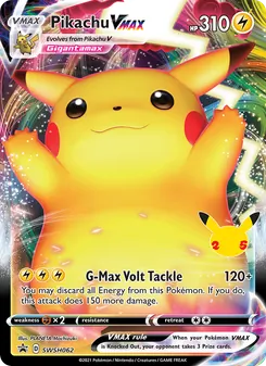 Pikachu VMAX (SWSH Black Star Promos #SWSH062/307)