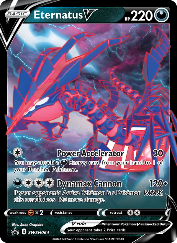 Eternatus V (SWSH Black Star Promos #SWSH064/307)
