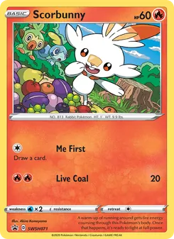 Scorbunny (SWSH Black Star Promos #SWSH071/307)