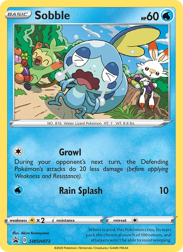 Sobble (SWSH Black Star Promos #SWSH073/307)