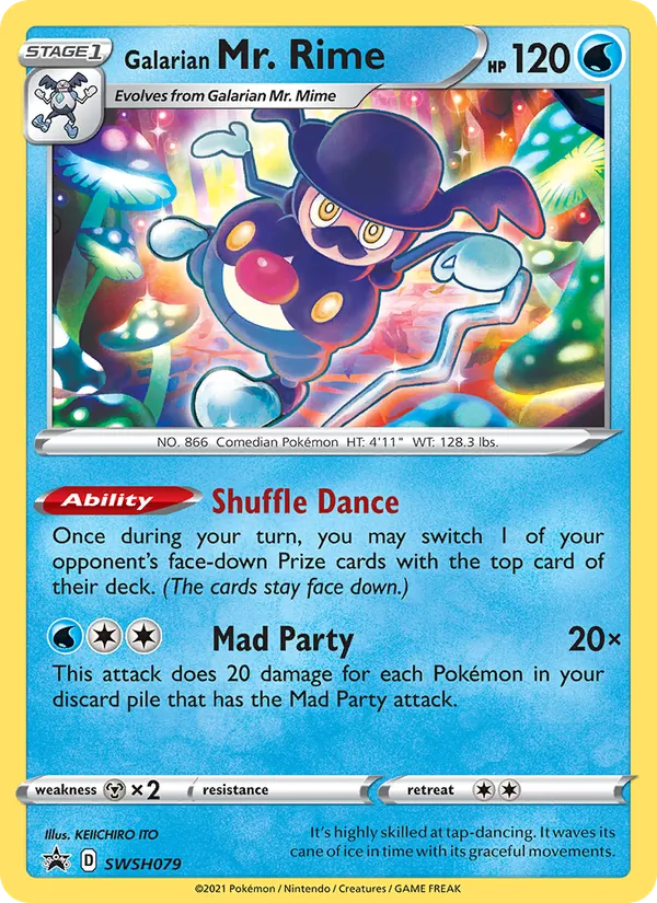 Galarian Mr. Rime (SWSH Black Star Promos #SWSH079/307)