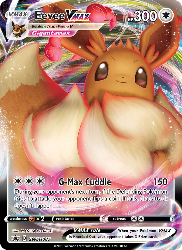 Eevee VMAX (SWSH Black Star Promos #SWSH087/307)