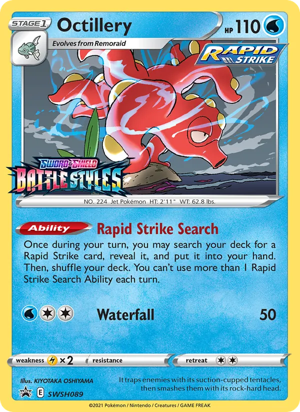 Octillery (SWSH Black Star Promos #SWSH089/307)