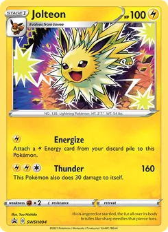 Jolteon (SWSH Black Star Promos #SWSH094/307)